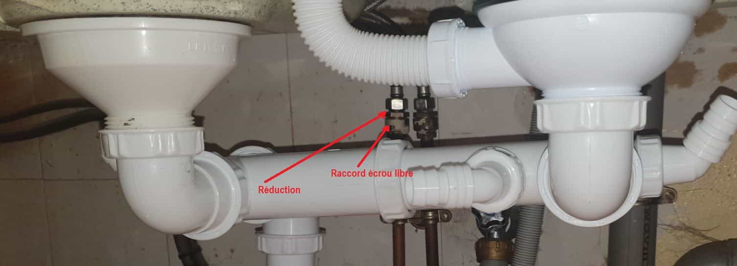 ¿Cómo reparar una fuga en el fregadero en una conexión de tuerca suelta o en una tubería de entrada de agua fría o caliente?